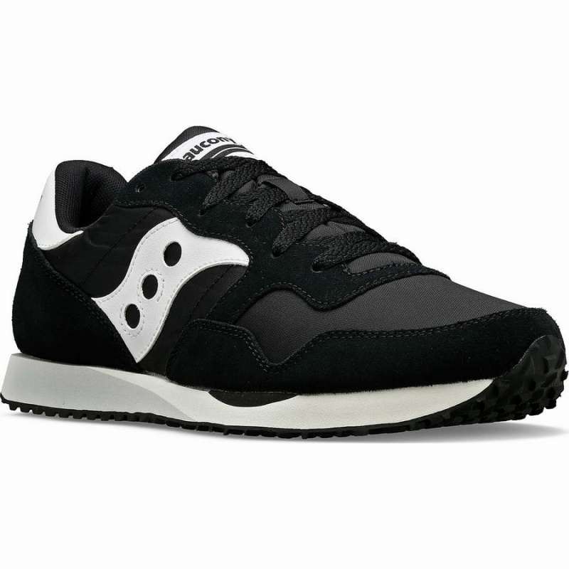 Men's Saucony DXN Trainer Sneakers Black / White | SG S51270-C78