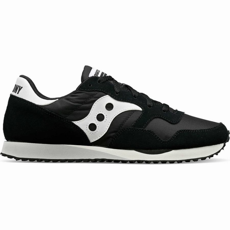 Men\'s Saucony DXN Trainer Sneakers Black / White | SG S51270-C78