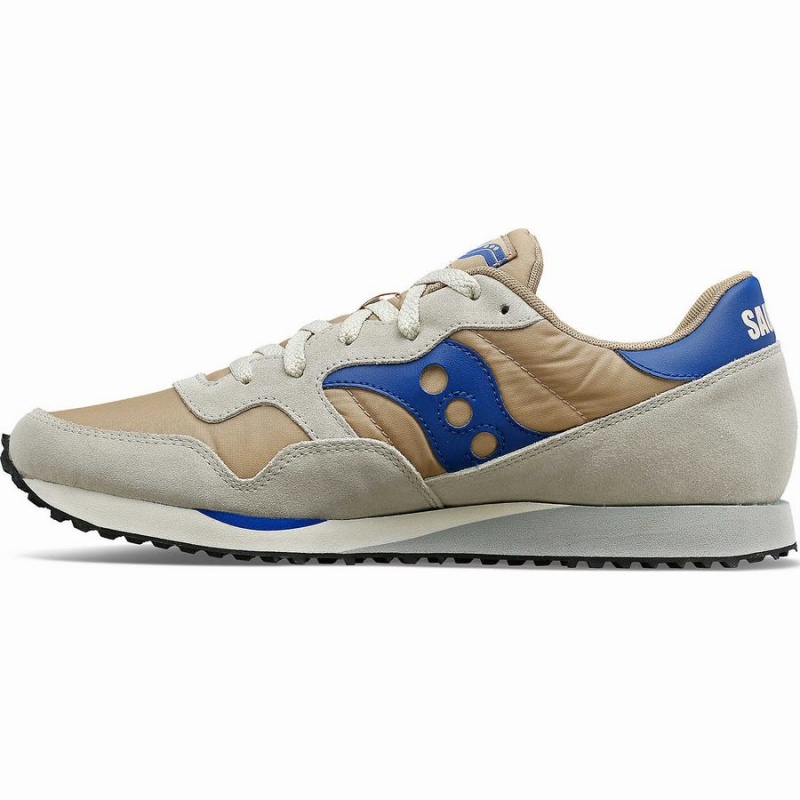 Men's Saucony DXN Trainer Sneakers Brown / Blue | SG S47186-G60