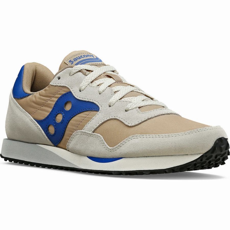 Men's Saucony DXN Trainer Sneakers Brown / Blue | SG S47186-G60