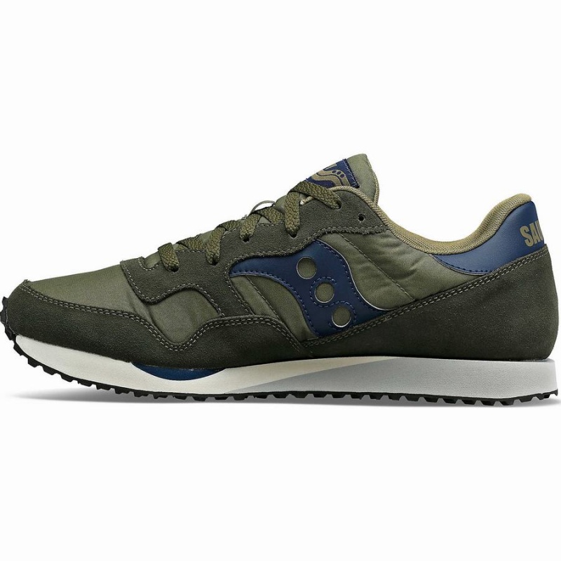 Men's Saucony DXN Trainer Sneakers Green / Navy | SG S92573-Q70