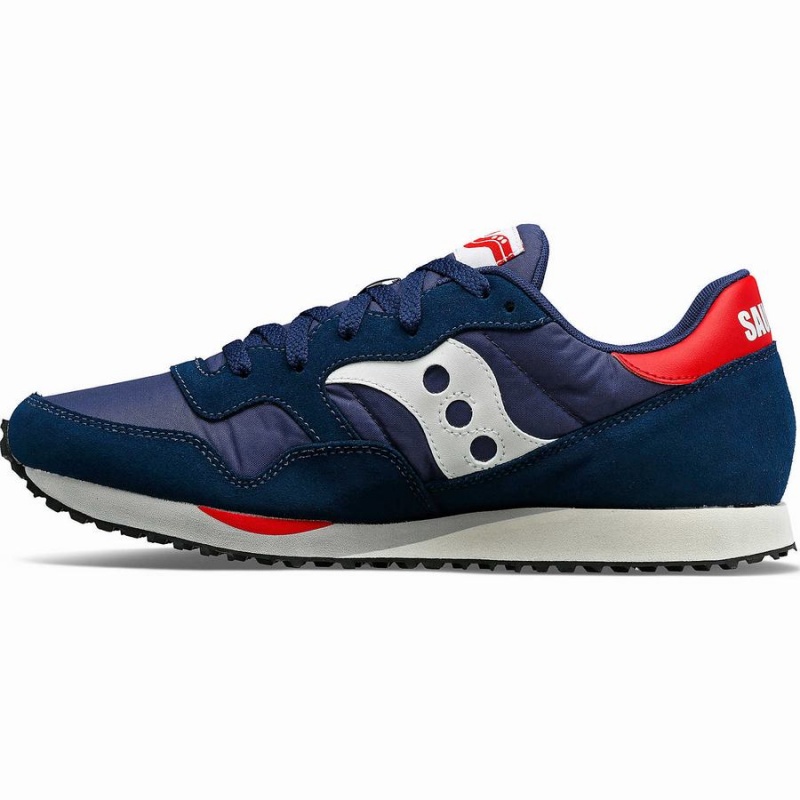 Men's Saucony DXN Trainer Sneakers Navy / White | SG S04312-U62