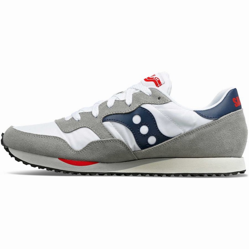 Men's Saucony DXN Trainer Sneakers White / Navy | SG S34768-F69