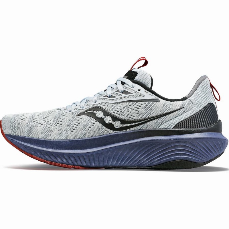 Men's Saucony Echelon 9 Running Shoes Blue | SG S95031-U85