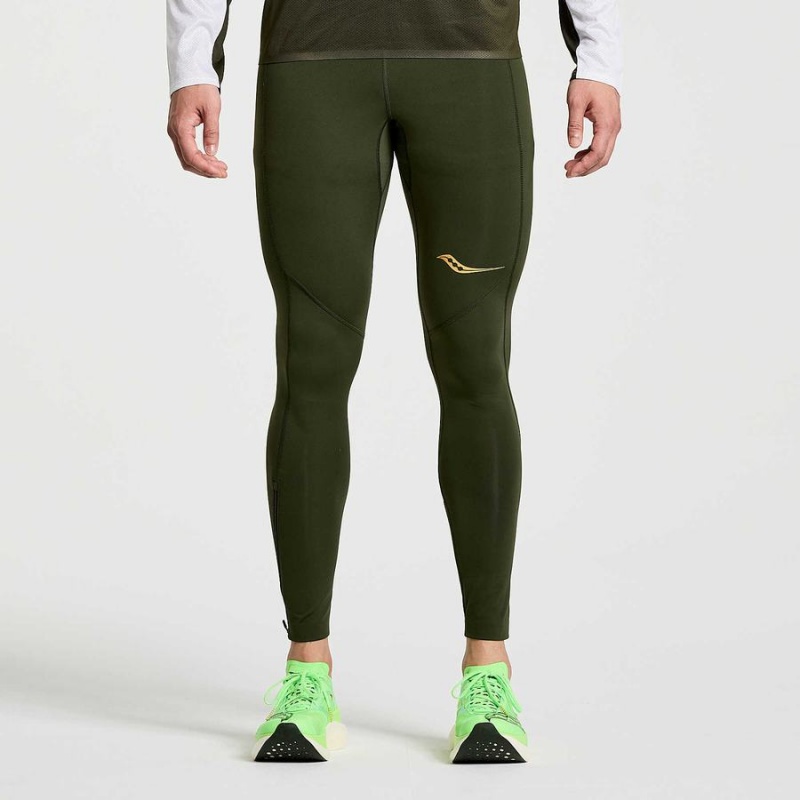 Men\'s Saucony Elite Tight Umbra | SG S81245-Y58