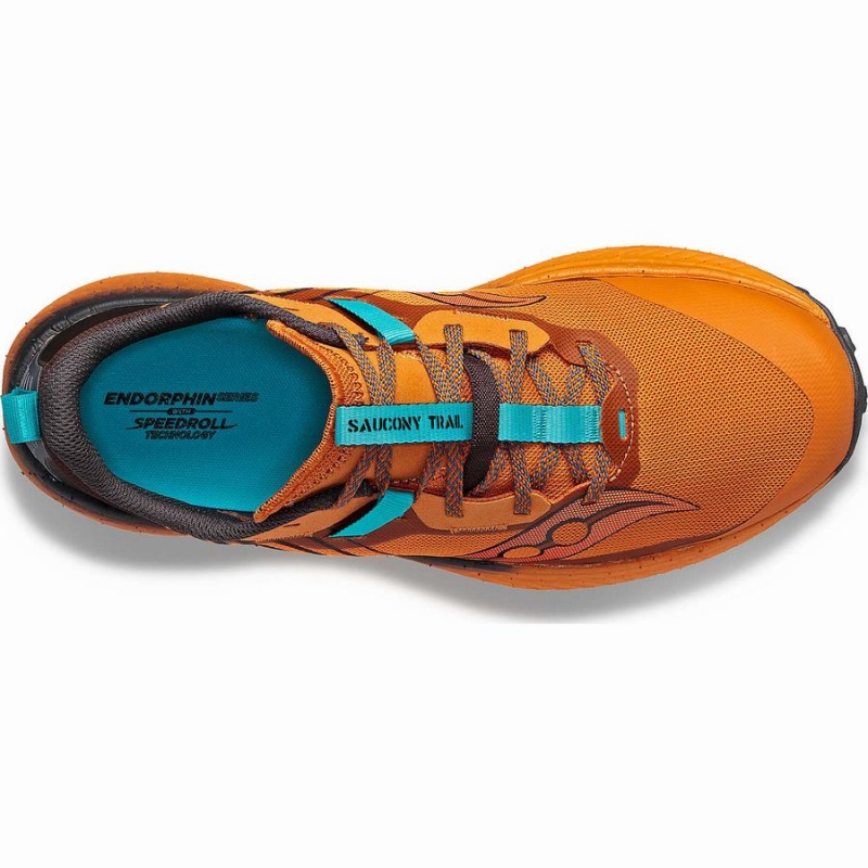 Men's Saucony Endorphin Edge Running Shoes Orange | SG S27541-K37