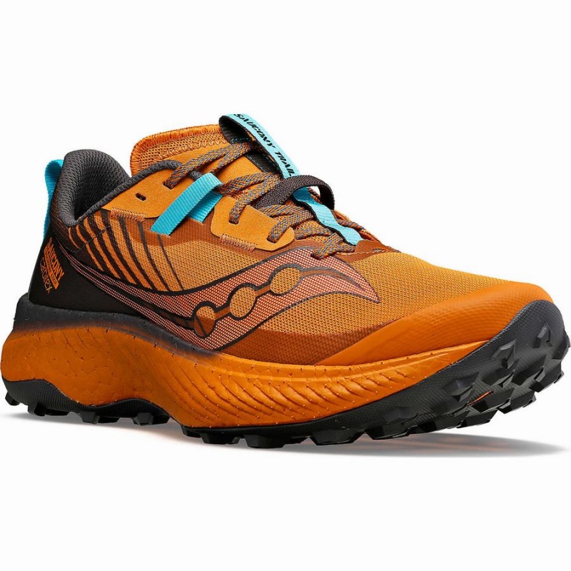 Men's Saucony Endorphin Edge Running Shoes Orange | SG S27541-K37