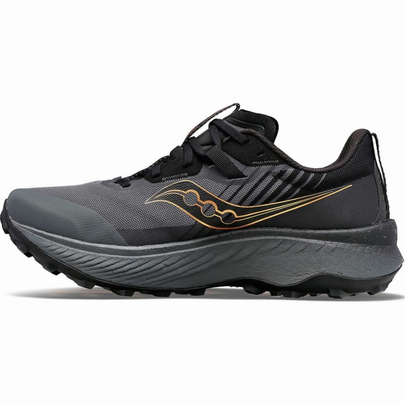 Men's Saucony Endorphin Edge Running Shoes Black | SG S54769-Q74