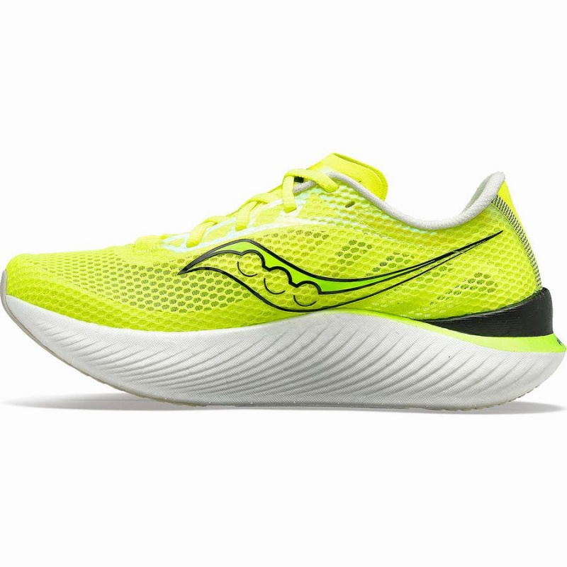 Men's Saucony Endorphin Pro 3 Running Shoes Yellow | SG S71354-G83