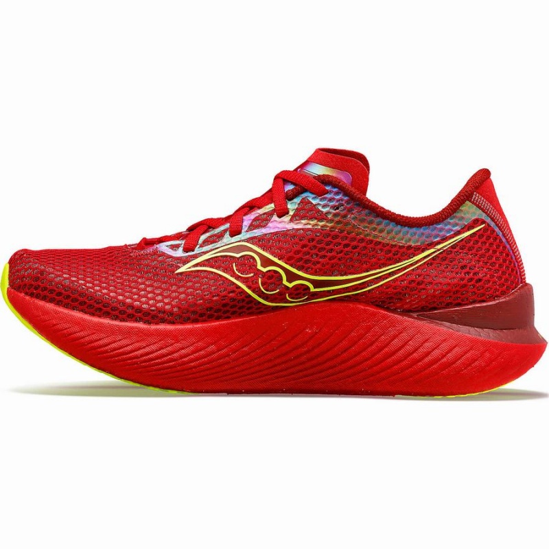 Men's Saucony Endorphin Pro 3 Running Shoes Red | SG S47038-L59