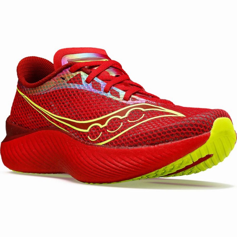 Men's Saucony Endorphin Pro 3 Running Shoes Red | SG S47038-L59