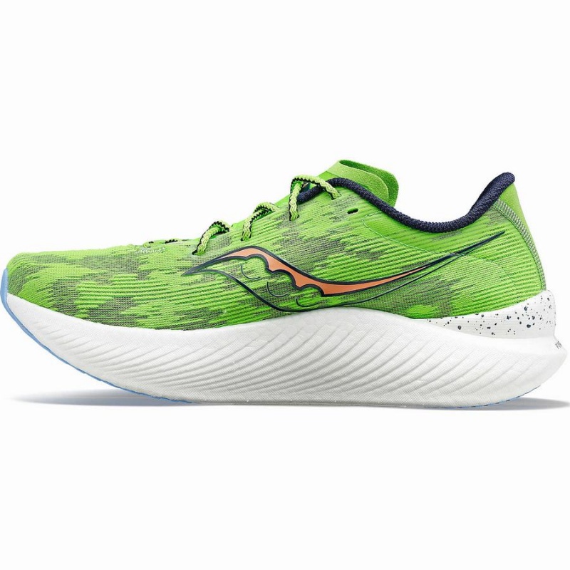 Men's Saucony Endorphin Pro 3 Running Shoes Green | SG S04261-R02