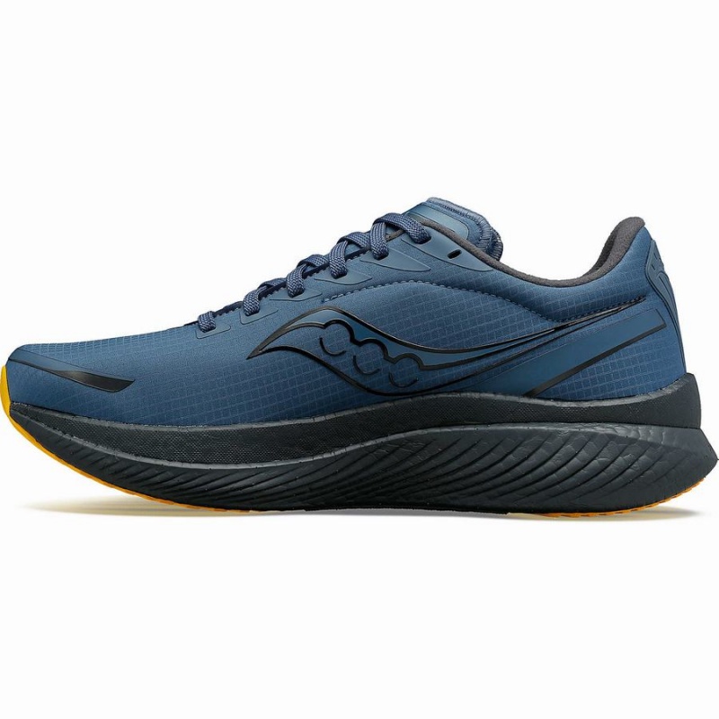 Men's Saucony Endorphin Speed 3 RUNSHIELD Running Shoes Blue | SG S47318-F65