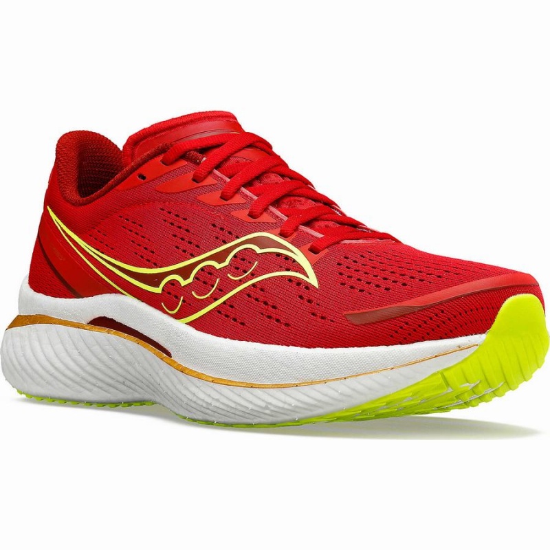 Men's Saucony Endorphin Speed 3 Running Shoes Red | SG S56074-E07