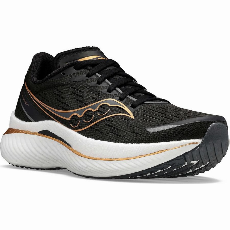 Men's Saucony Endorphin Speed 3 Running Shoes Black | SG S07348-Y32