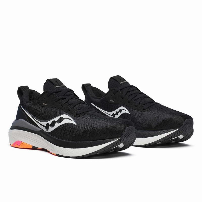 Men's Saucony Freedom Crossport Running Shoes Black | SG S34589-X03