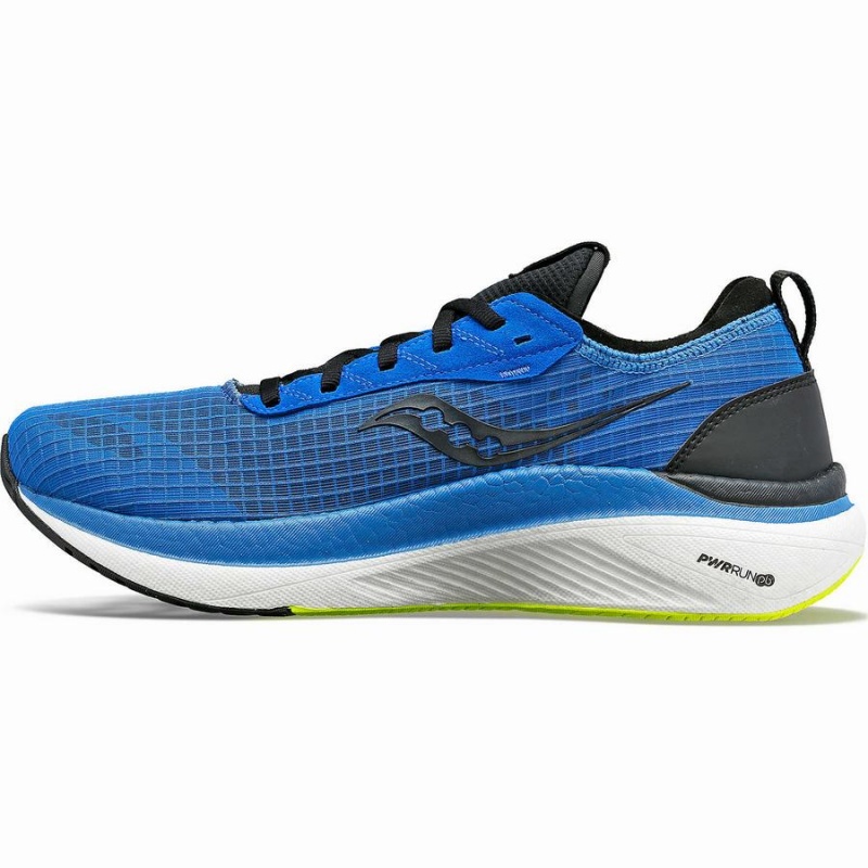 Men's Saucony Freedom Crossport Running Shoes Blue / Black | SG S36094-C23