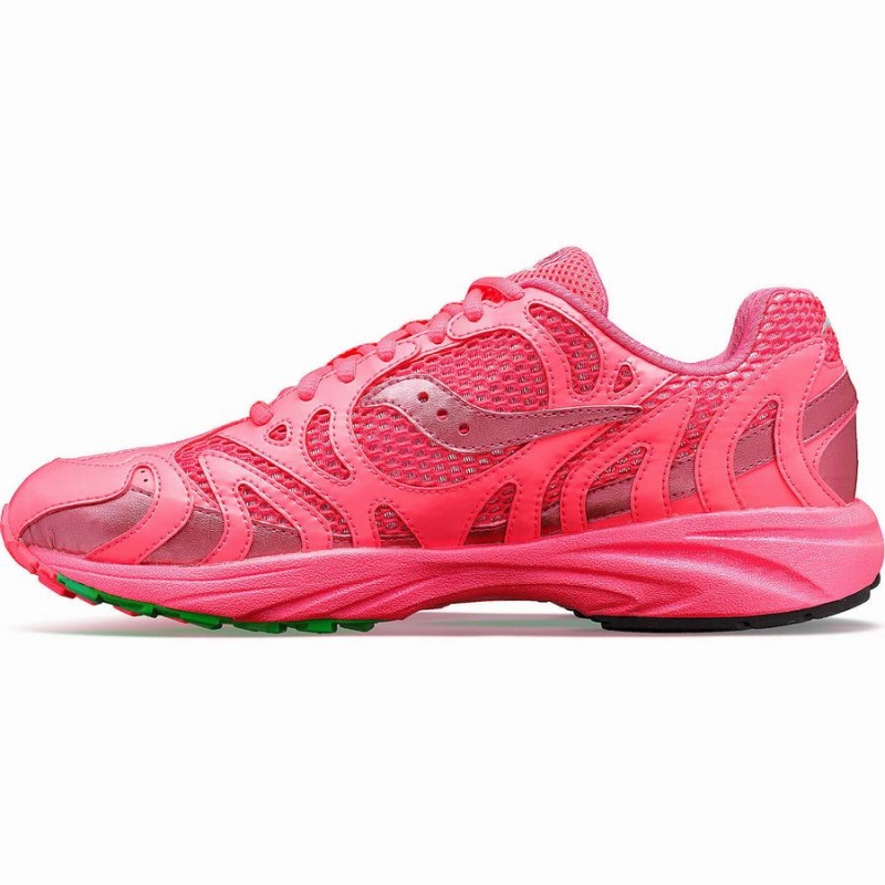 Men's Saucony Grid Azura 2000 Party Pack Sneakers Pink | SG S63485-G43