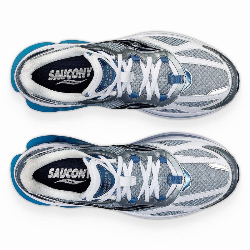 Men's Saucony Grid NXT Sneakers White / Light Blue | SG S39258-K98