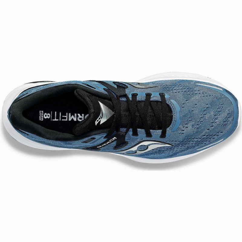 Men's Saucony Guide 16 Running Shoes Blue / Black | SG S63159-A83