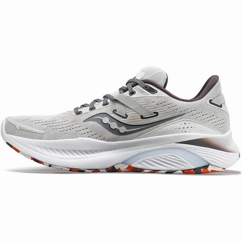 Men's Saucony Guide 16 Running Shoes White / Orange | SG S61023-F70