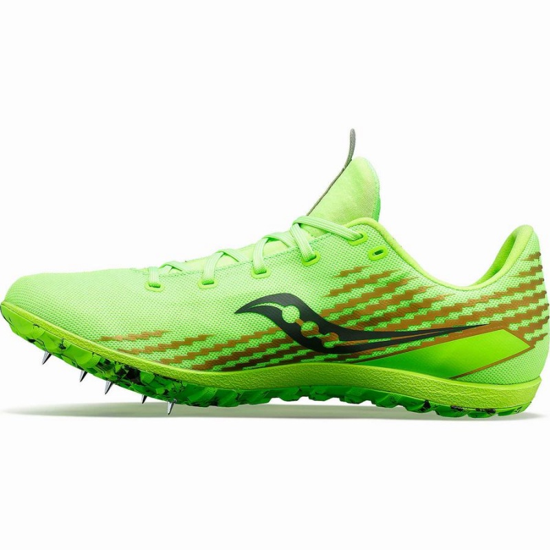 Men's Saucony Havok XC 3 Flat Track Spikes Green | SG S13264-E45