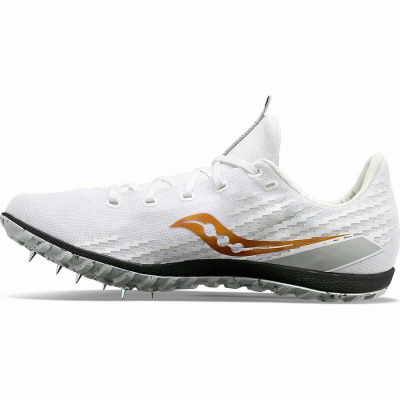 Men's Saucony Havok XC 3 Spike Track Spikes White | SG S79023-K81