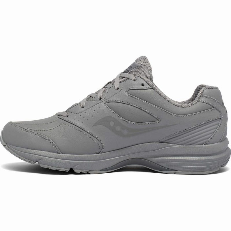 Men's Saucony Integrity Walker 3 Walking Shoes Grey | SG S38106-X36