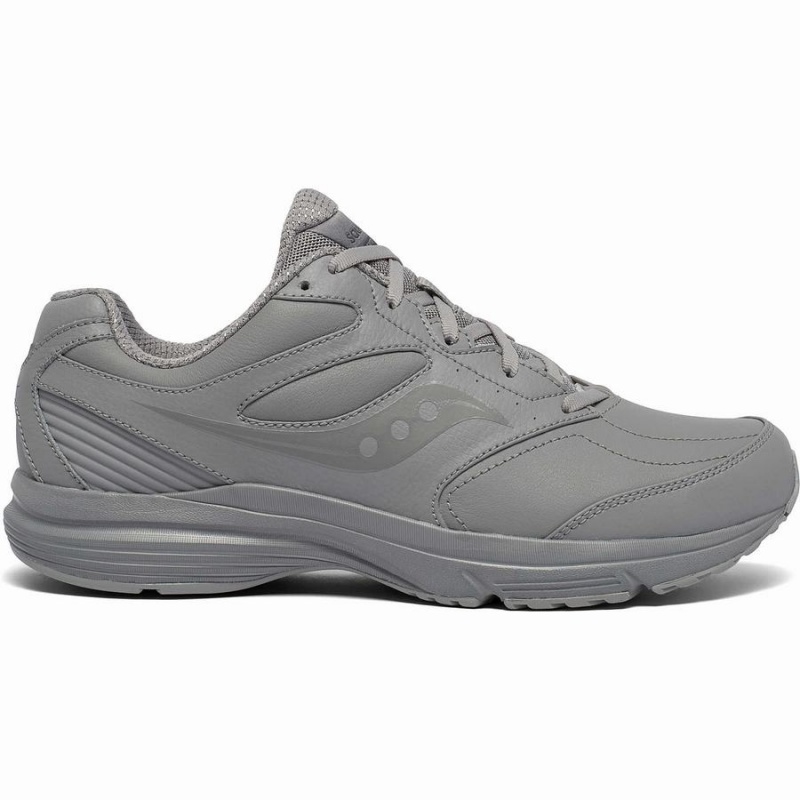 Men\'s Saucony Integrity Walker 3 Walking Shoes Grey | SG S38106-X36