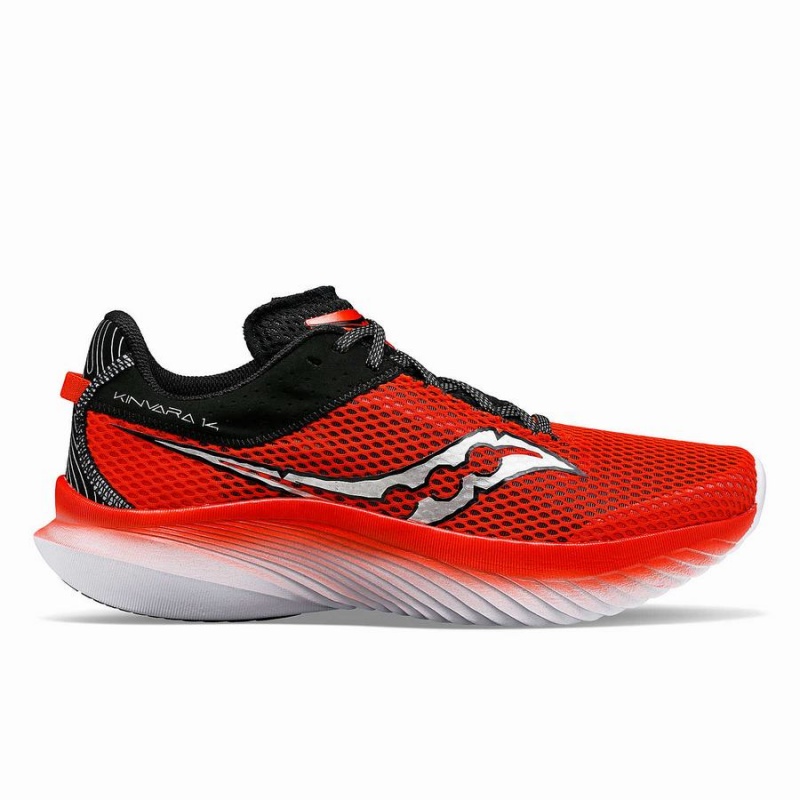 Men\'s Saucony Jay\'s Kinvara 14 Running Shoes Red / Black | SG S53047-K12