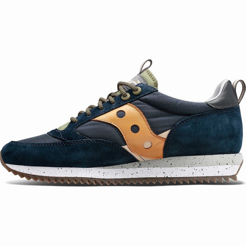 Men's Saucony Jazz 81 Peak Premium Sneakers Navy | SG S14785-L46