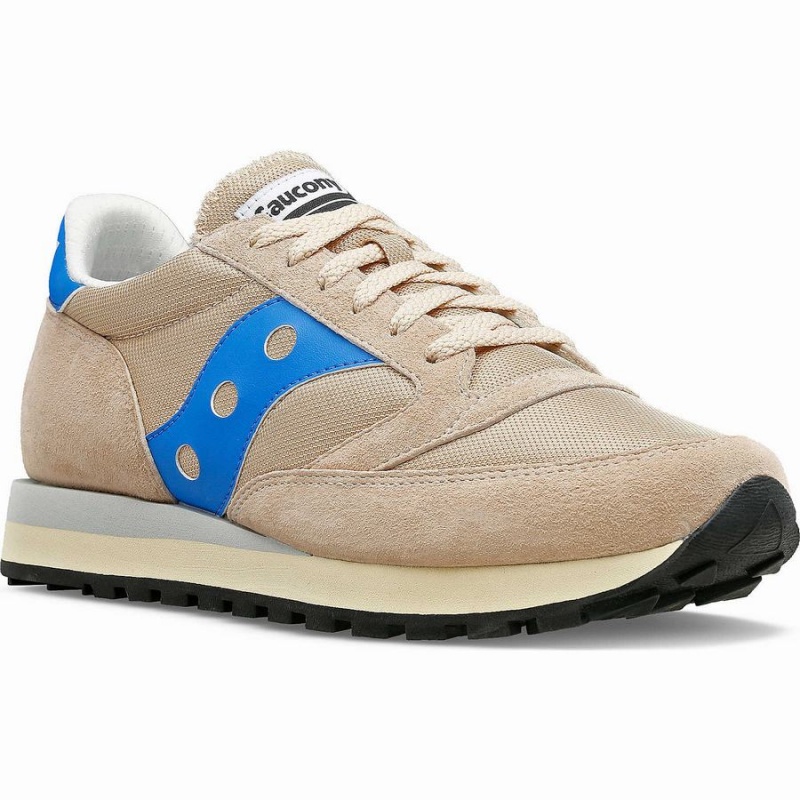 Men's Saucony Jazz 81 Sneakers Brown / Royal | SG S81069-D23