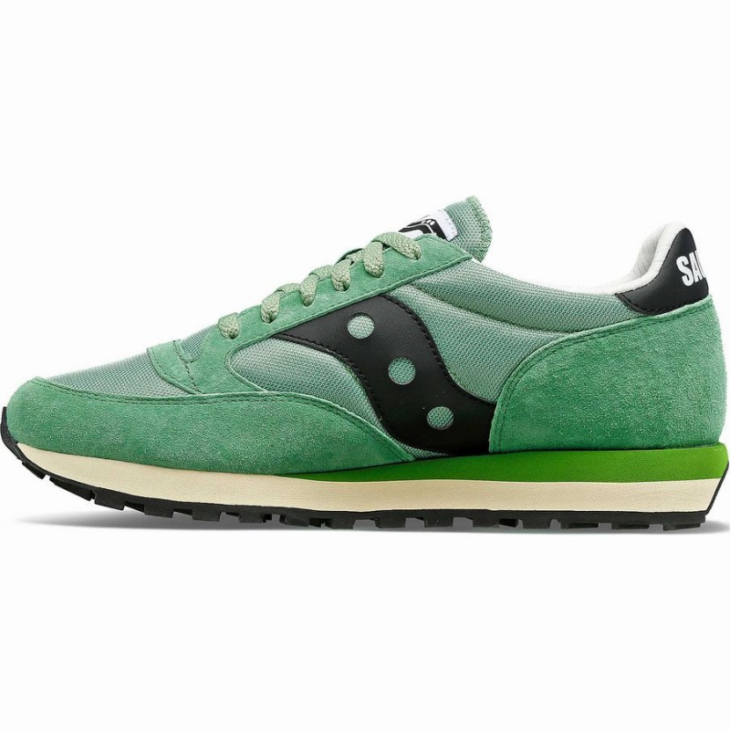 Men's Saucony Jazz 81 Sneakers Green / Black | SG S45928-J20