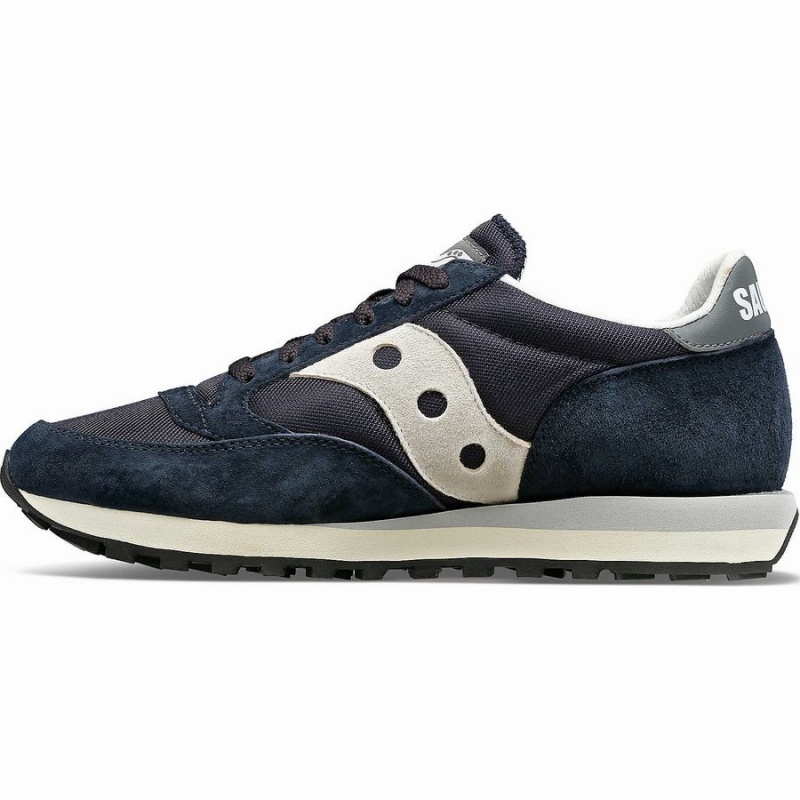 Men's Saucony Jazz 81 Sneakers Navy / Grey | SG S72439-R91