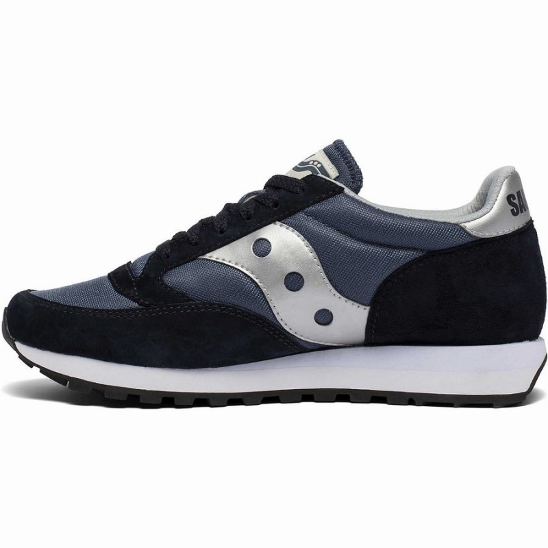 Men's Saucony Jazz 81 Sneakers Navy / Silver | SG S02768-F37