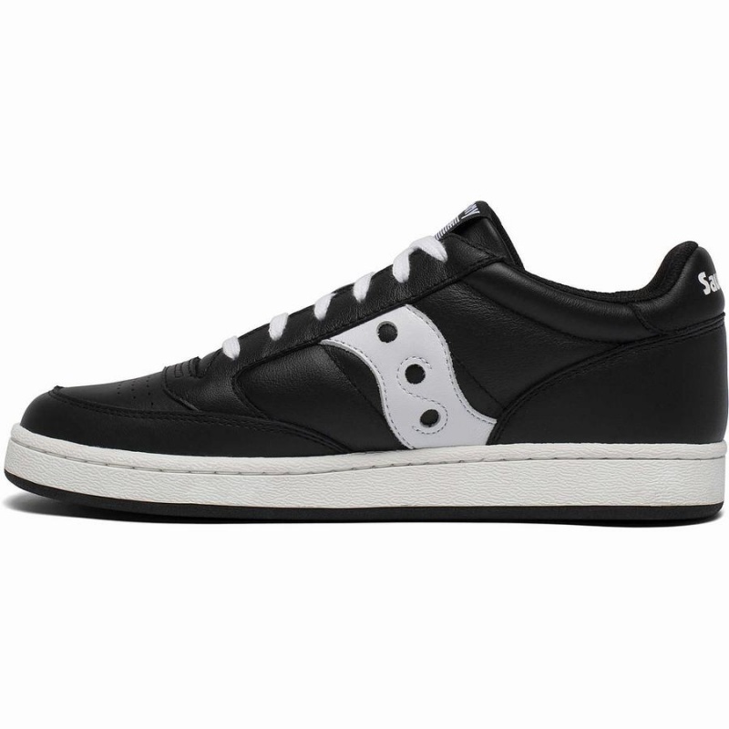 Men's Saucony Jazz Court Sneakers Black / White | SG S63542-U58