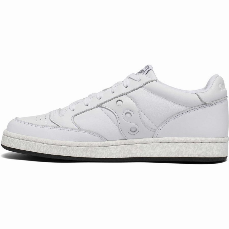 Men's Saucony Jazz Court Sneakers White / White | SG S04817-R76