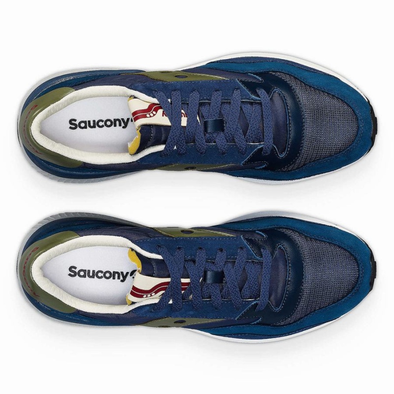 Men's Saucony Jazz NXT Sneakers Navy / Green | SG S45283-X51