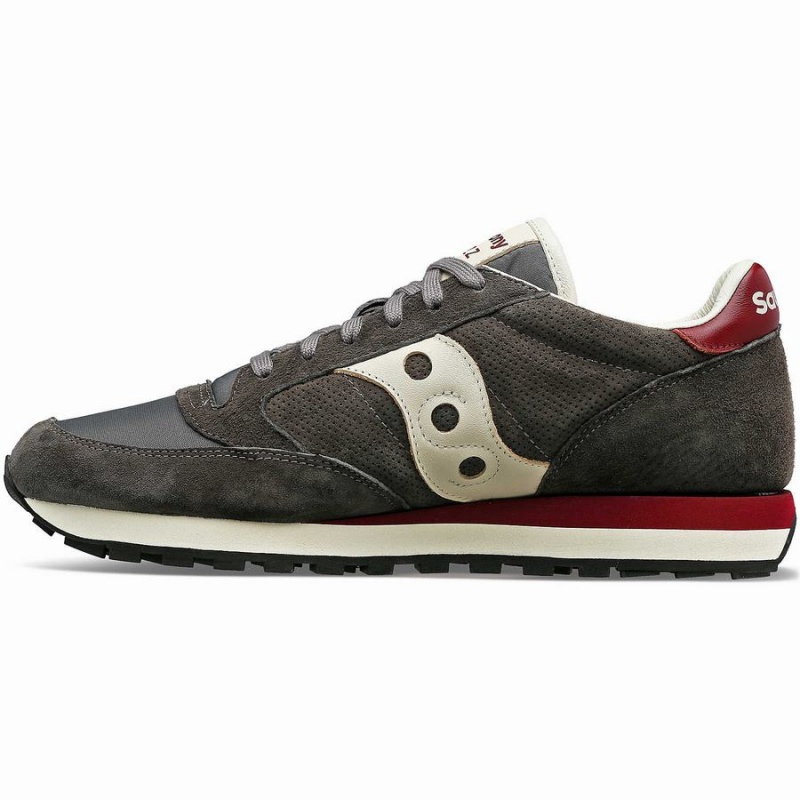 Men's Saucony Jazz Original Premium Sneakers Grey | SG S40538-H67