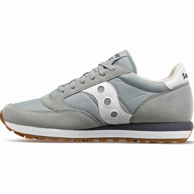 Men's Saucony Jazz Original Sneakers Grey / White | SG S25437-C53