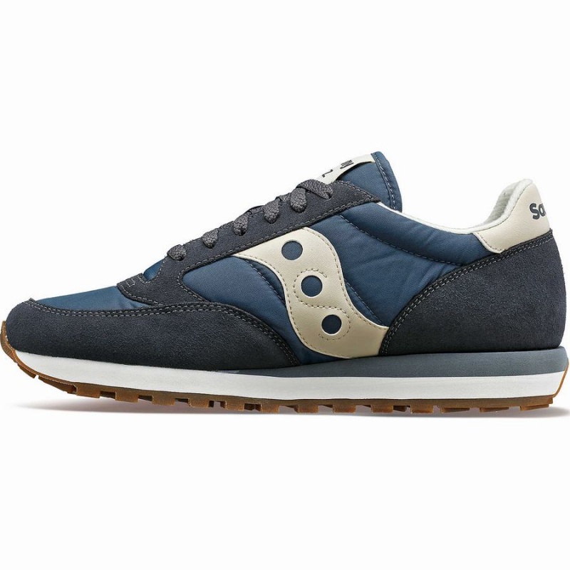 Men's Saucony Jazz Original Sneakers Navy / Cream | SG S17820-X68