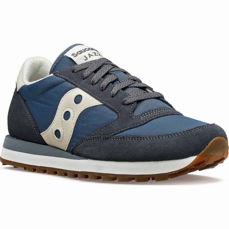 Men's Saucony Jazz Original Sneakers Navy / Cream | SG S17820-X68