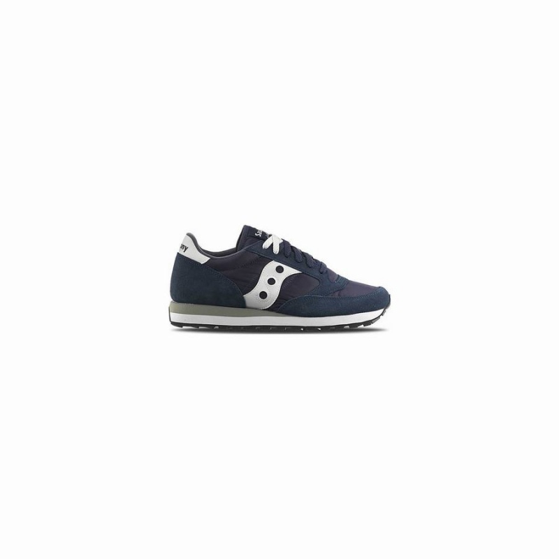 Men\'s Saucony Jazz Original Sneakers Navy / White | SG S48216-B74