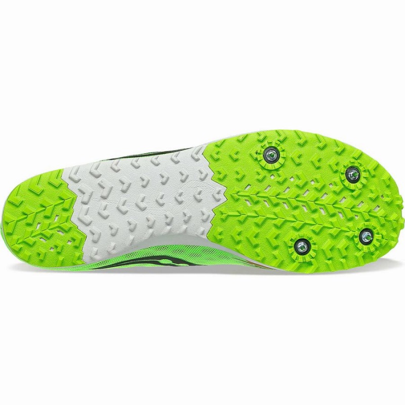 Men's Saucony Kilkenny XC9 Flat Track Spikes Green | SG S08591-V14