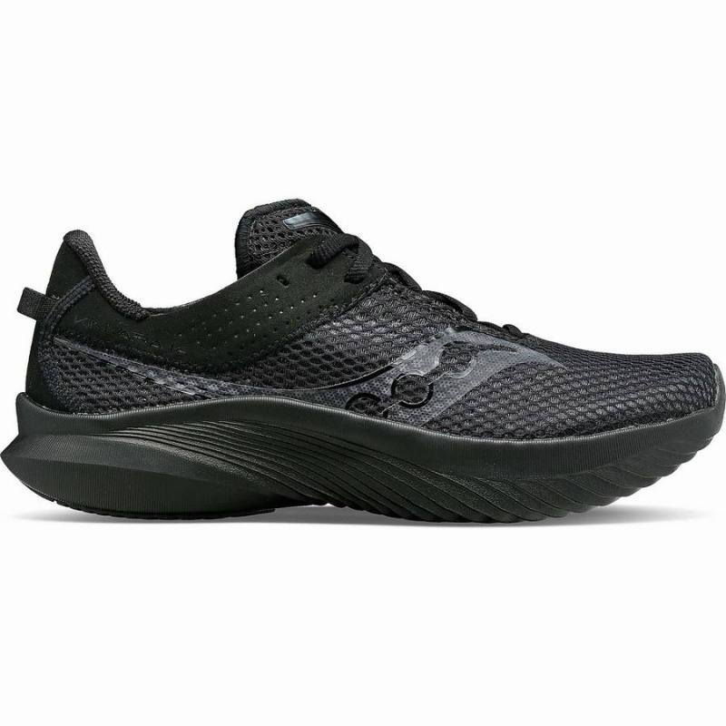 Men\'s Saucony Kinvara 14 Running Shoes Black | SG S07819-R12