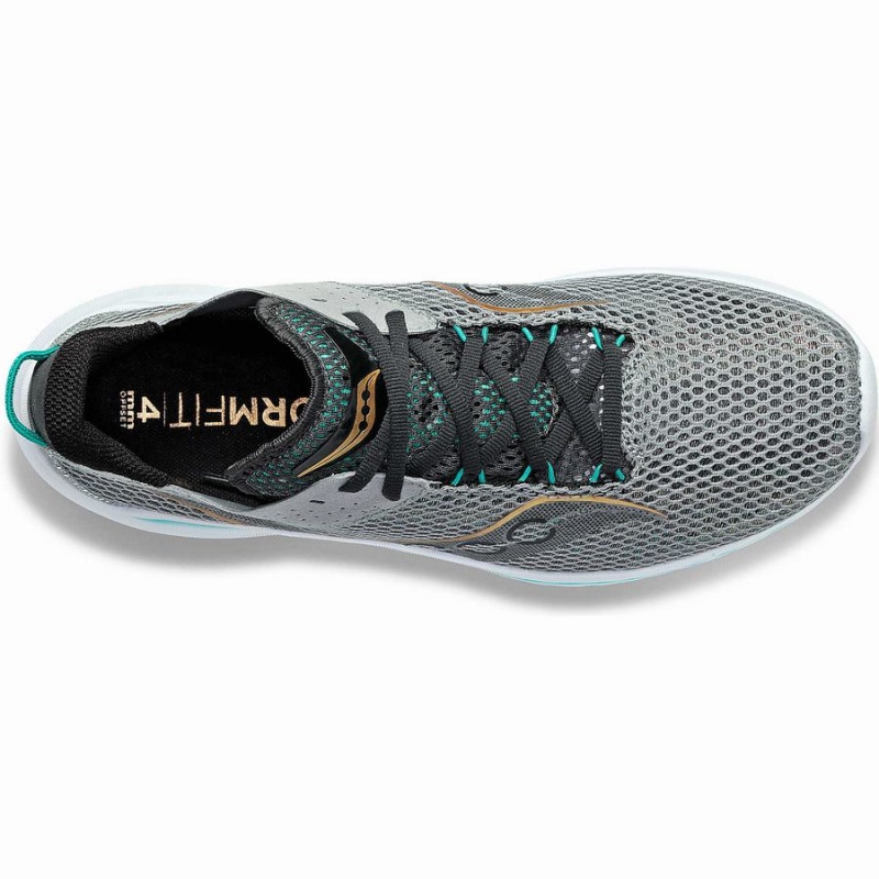 Men's Saucony Kinvara 14 Running Shoes Grey | SG S95407-V86