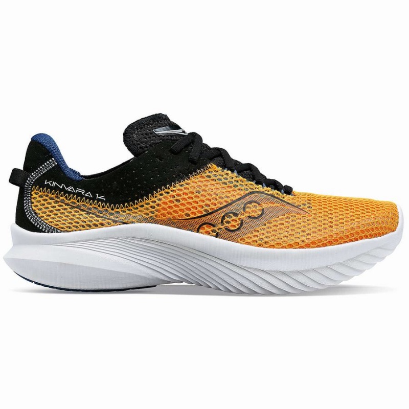 Men\'s Saucony Kinvara 14 Running Shoes Yellow | SG S10967-B74