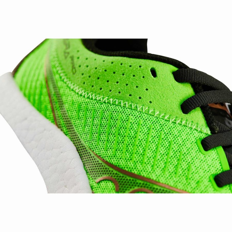 Men's Saucony Kinvara Pro Running Shoes Slime / Umbra | SG S57689-K78