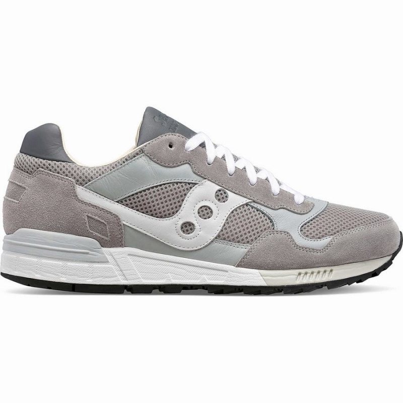 Men\'s Saucony Made In Italy Shadow 5000 Sneakers Grey / White | SG S06935-T79