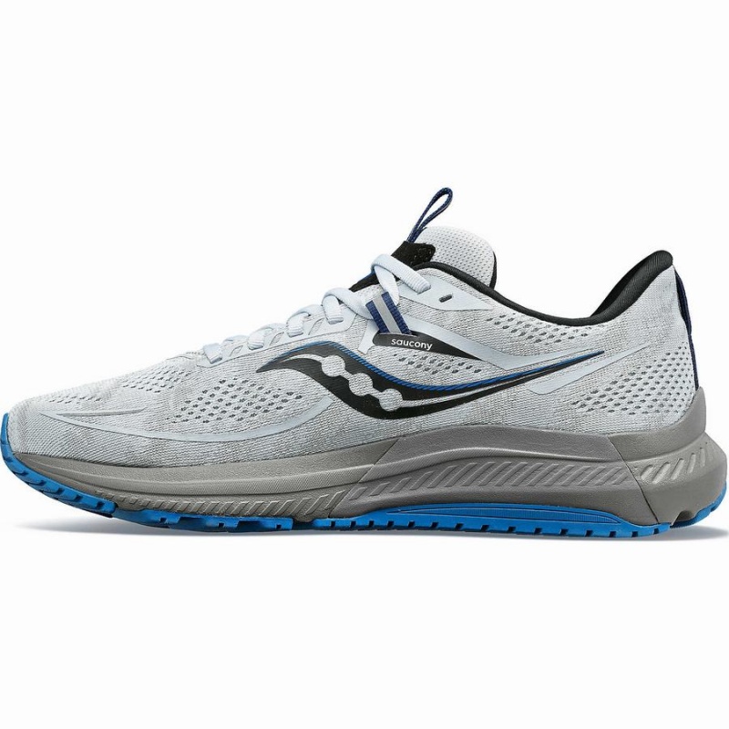 Men's Saucony Omni 21 Running Shoes Blue | SG S46781-K87